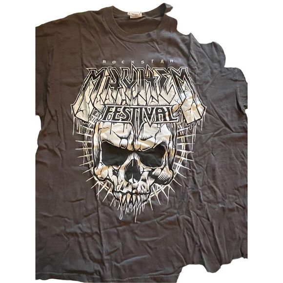 ROCKSTAR MAYHEM FESTIVAL GRAPHIC TOUR T SHIRT - Picture 4 of 4